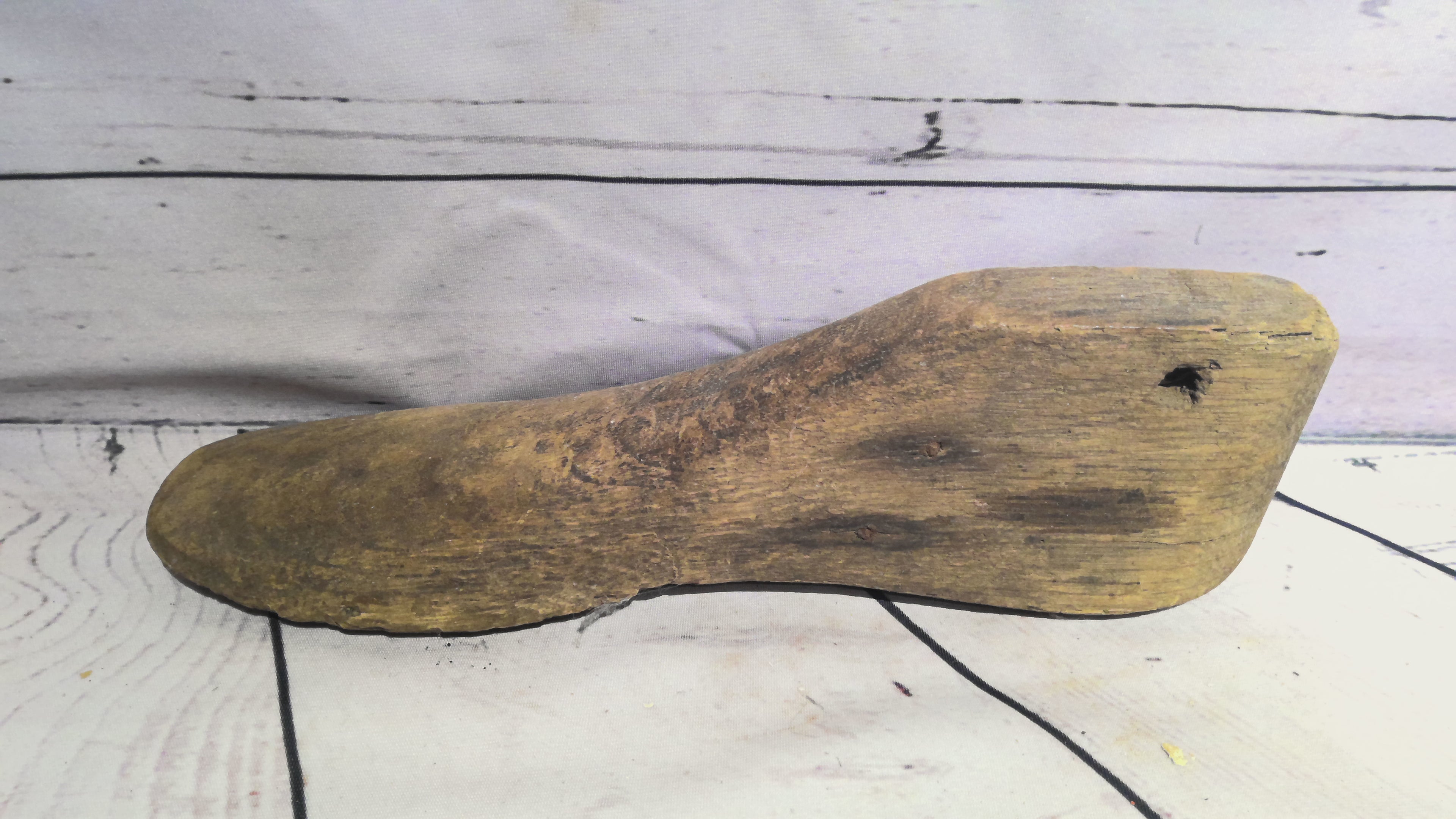 Antique Wood Shoe Mold