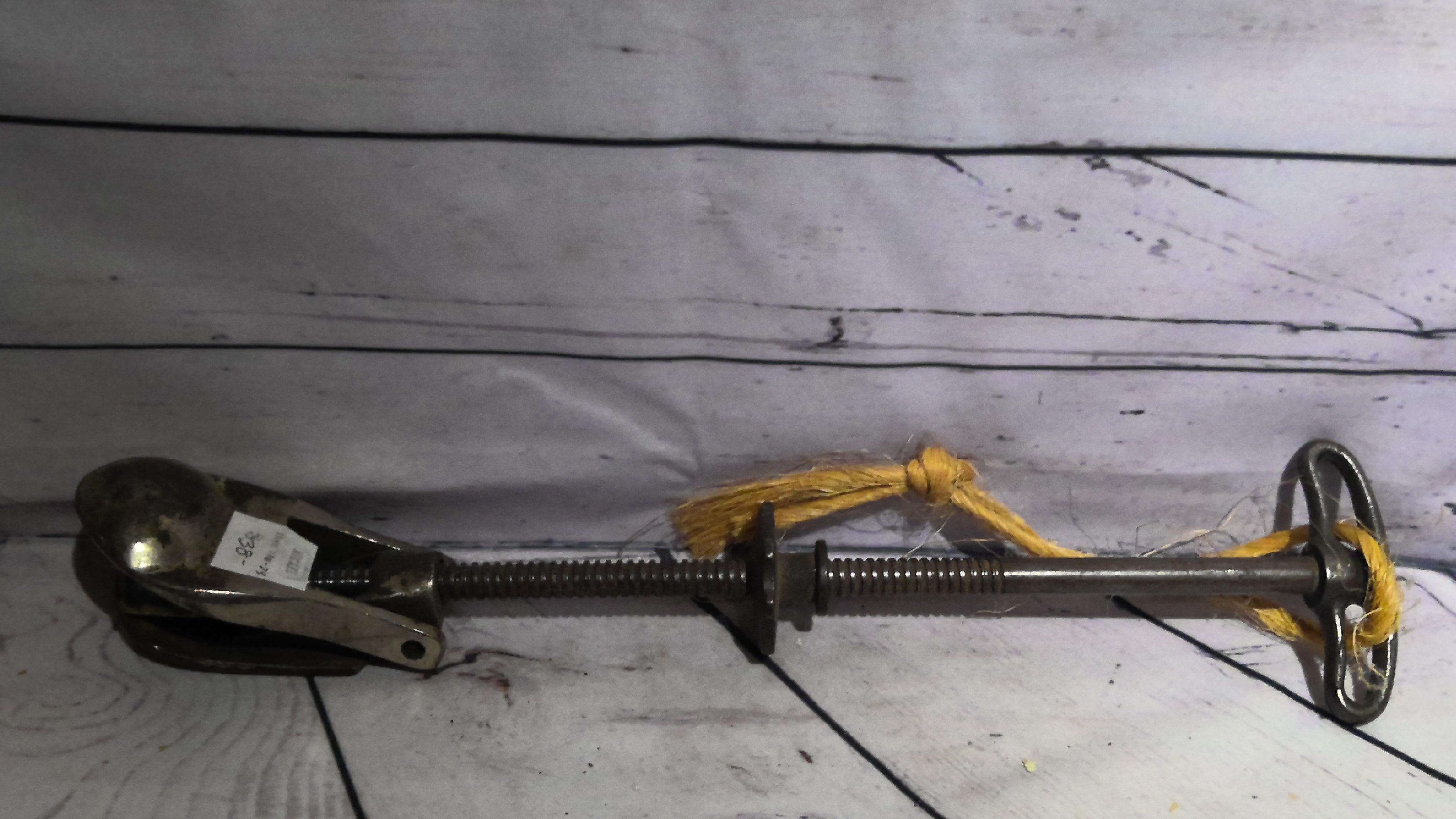 Antique shoe making tool