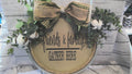 Metal plate decor