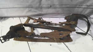 Metal skates