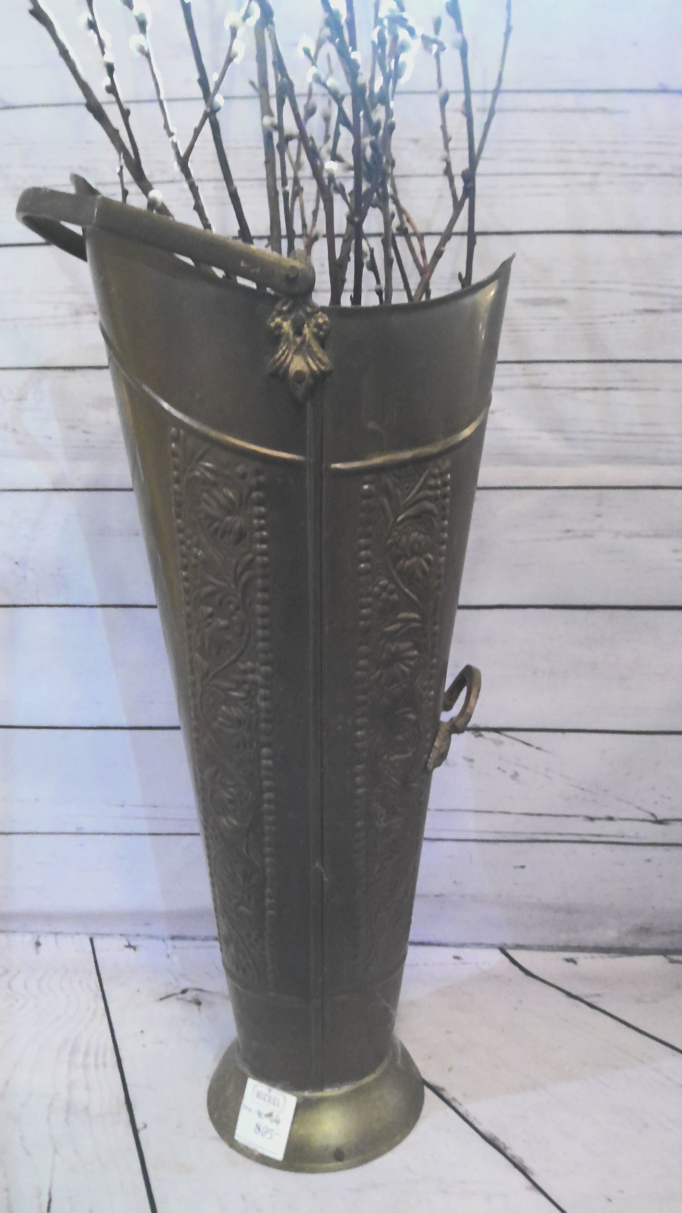 Brass umbrella stand