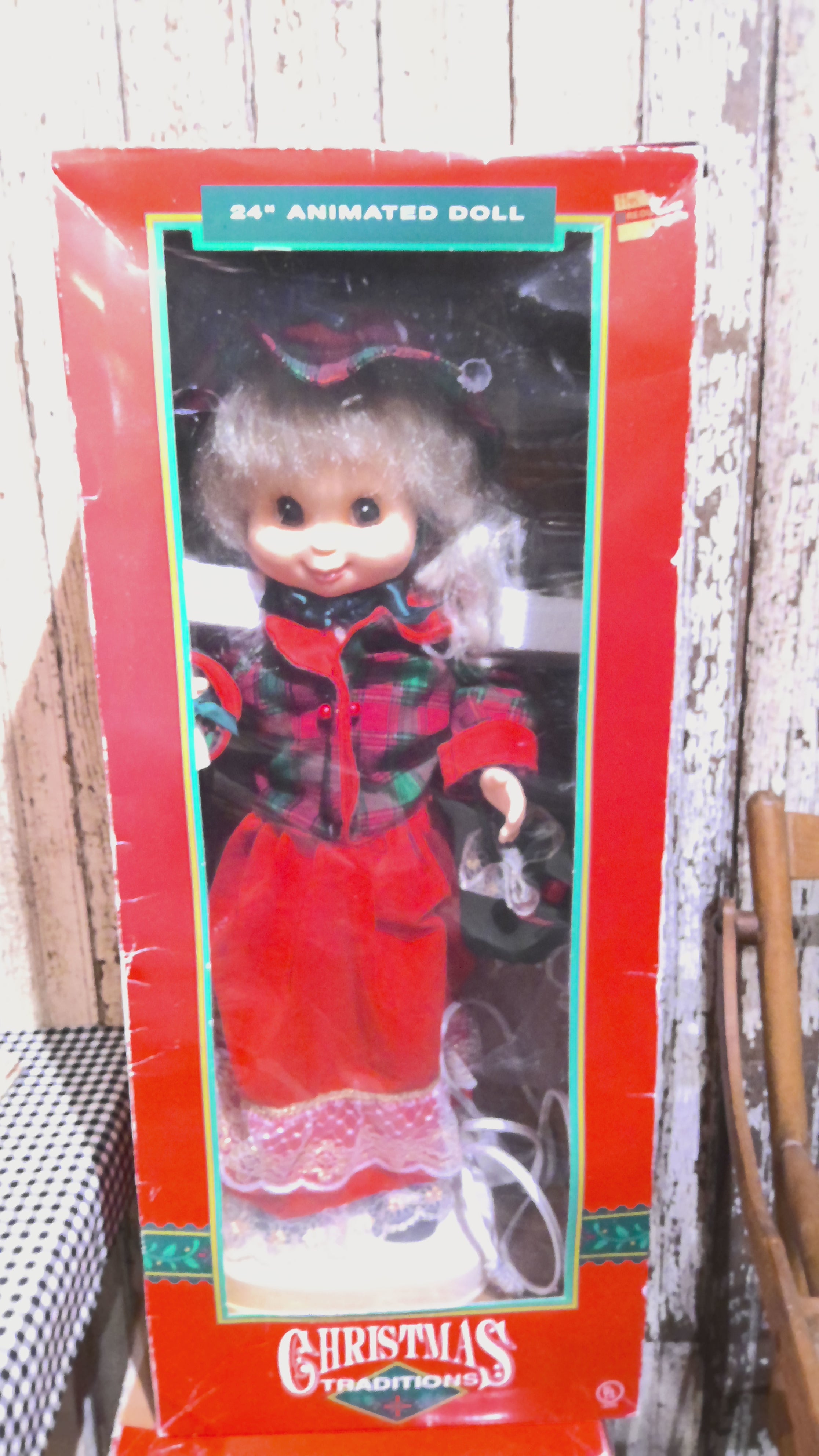 Christmas traditions 24" animated dolls