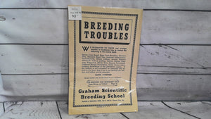 Breeding troubles booklet
