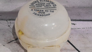 Plastic circle container