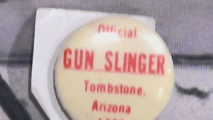 1880 official gunslinger pin