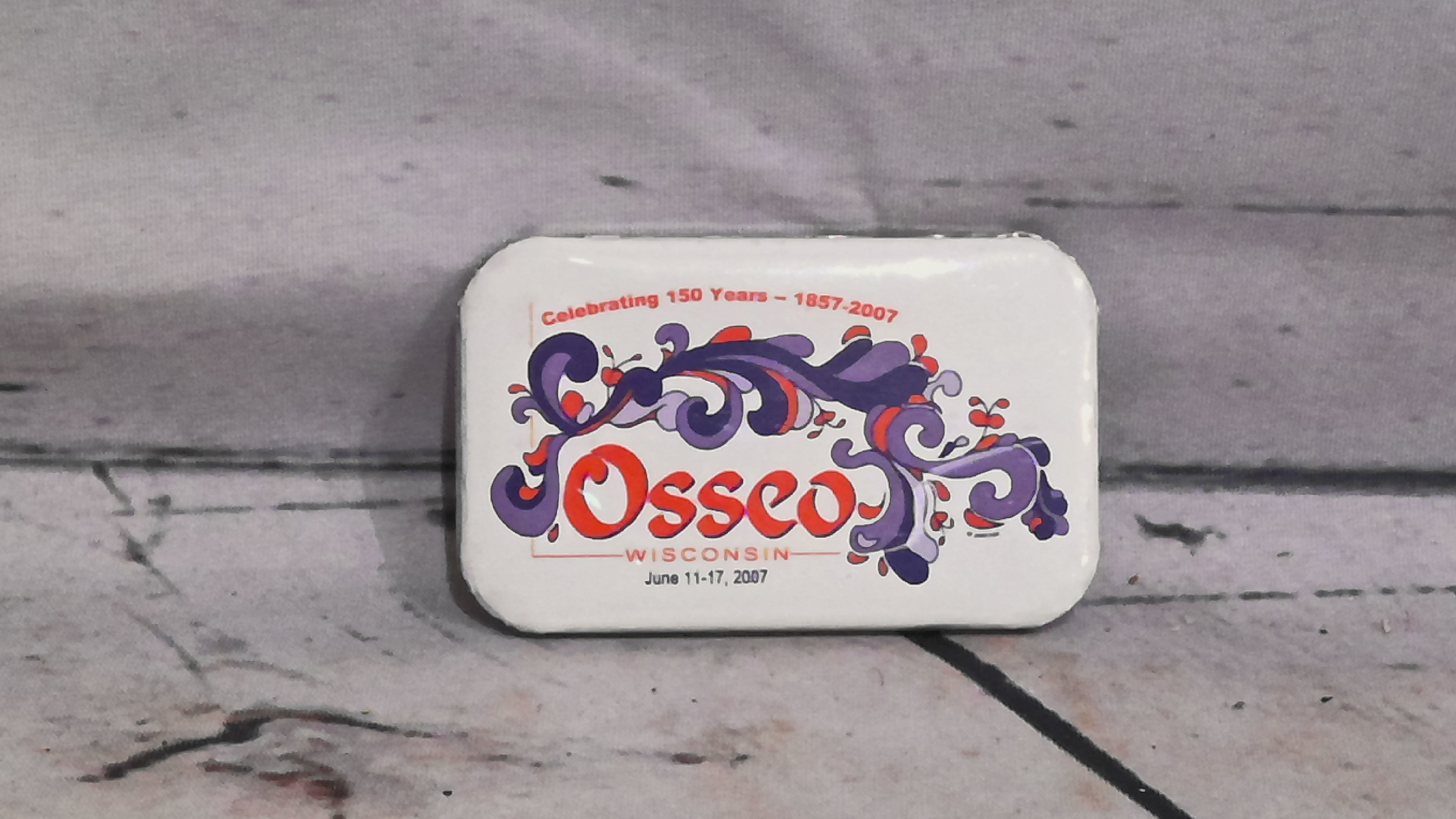 2007 Osseo Wisconsin Pin