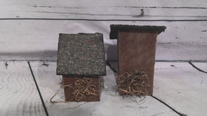 Decorative birdhouses (set)