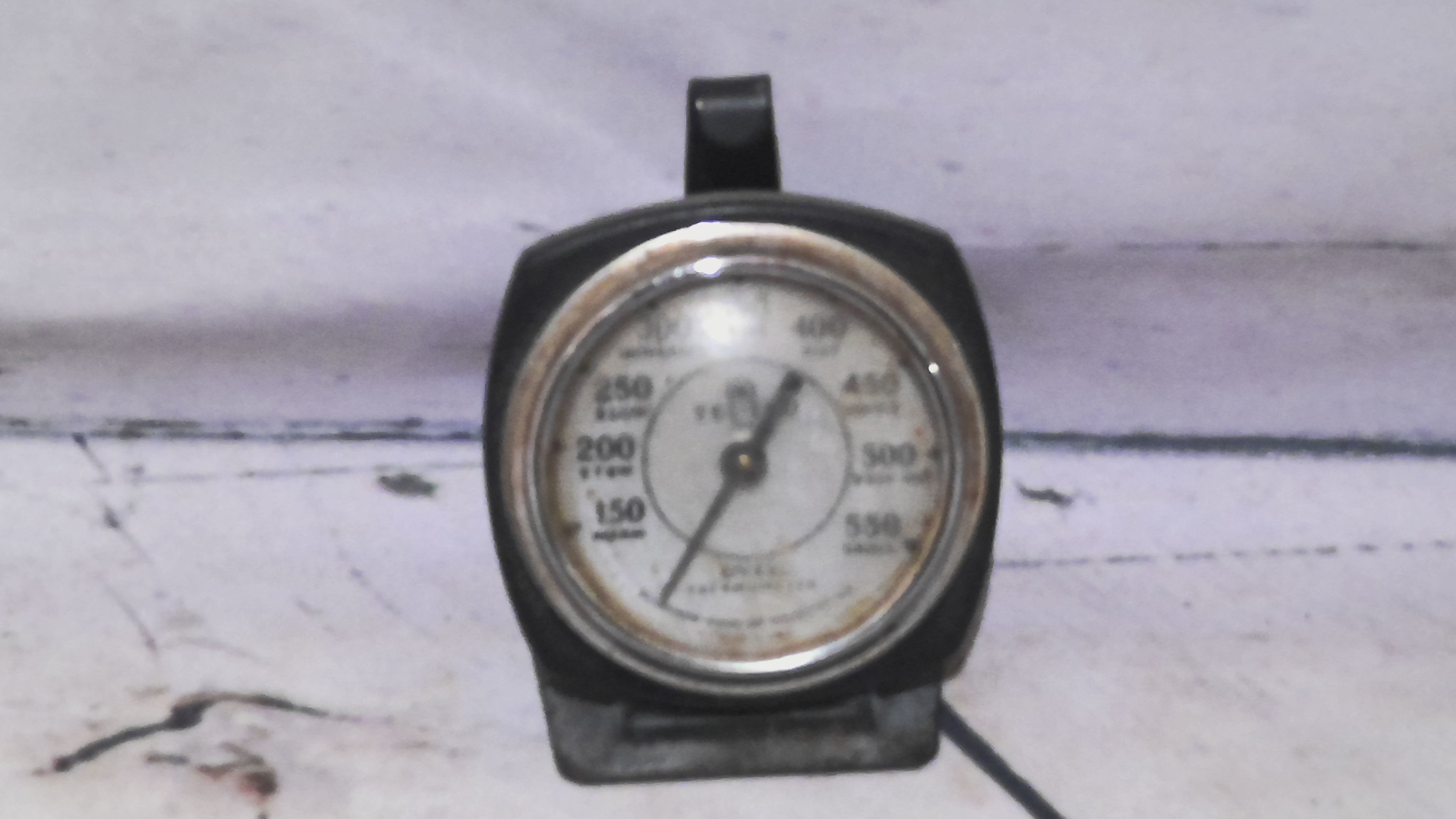 Vintage tell-true oven thermometer