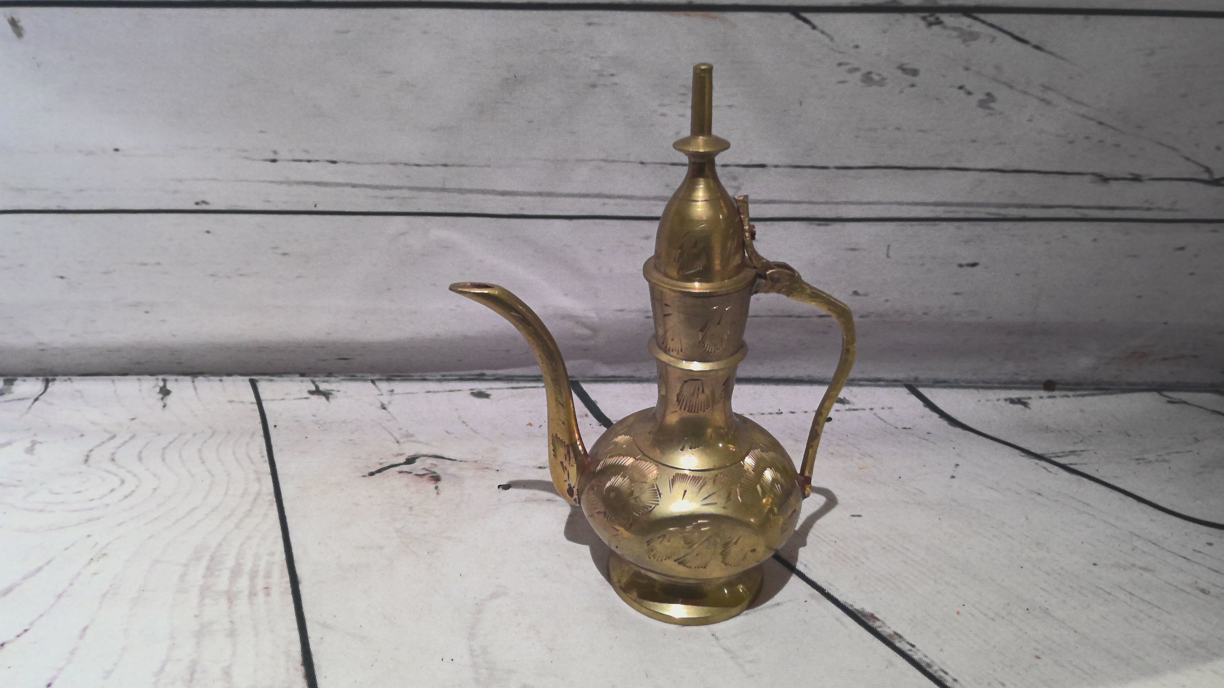 brass genie bottle