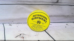 Peterson's ointment tin