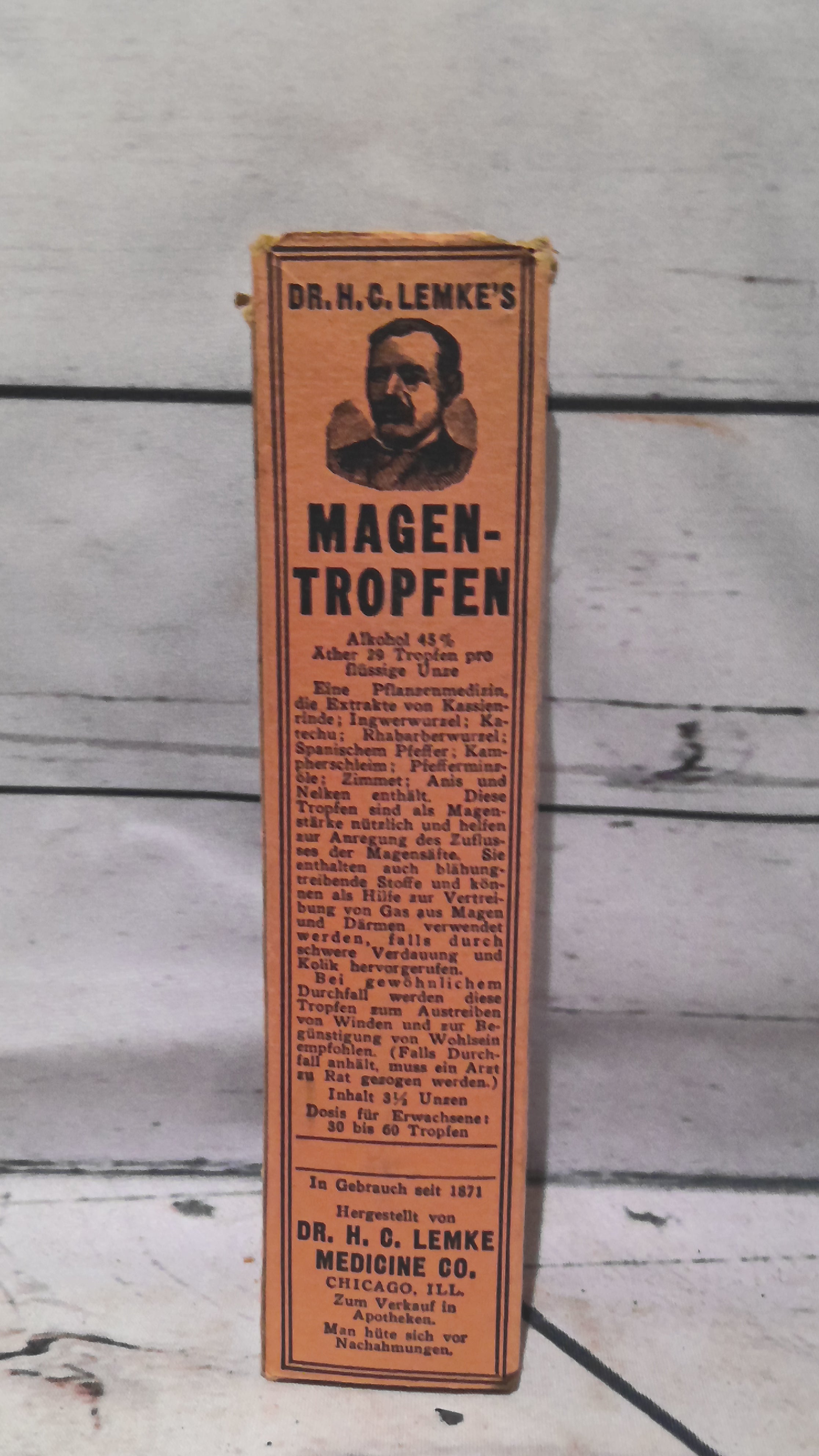 magen tropfen medicine