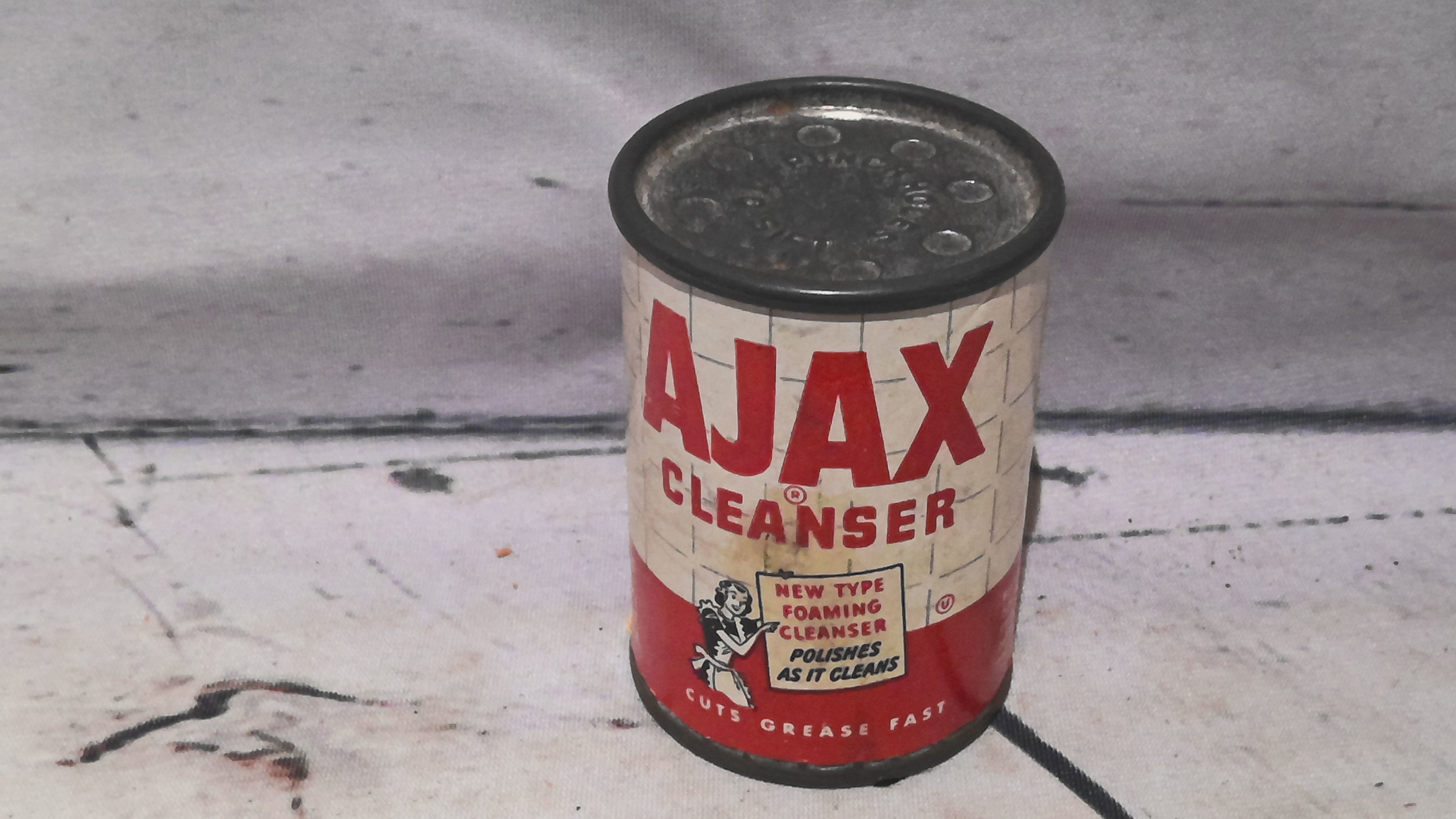 ajex cleaner tin