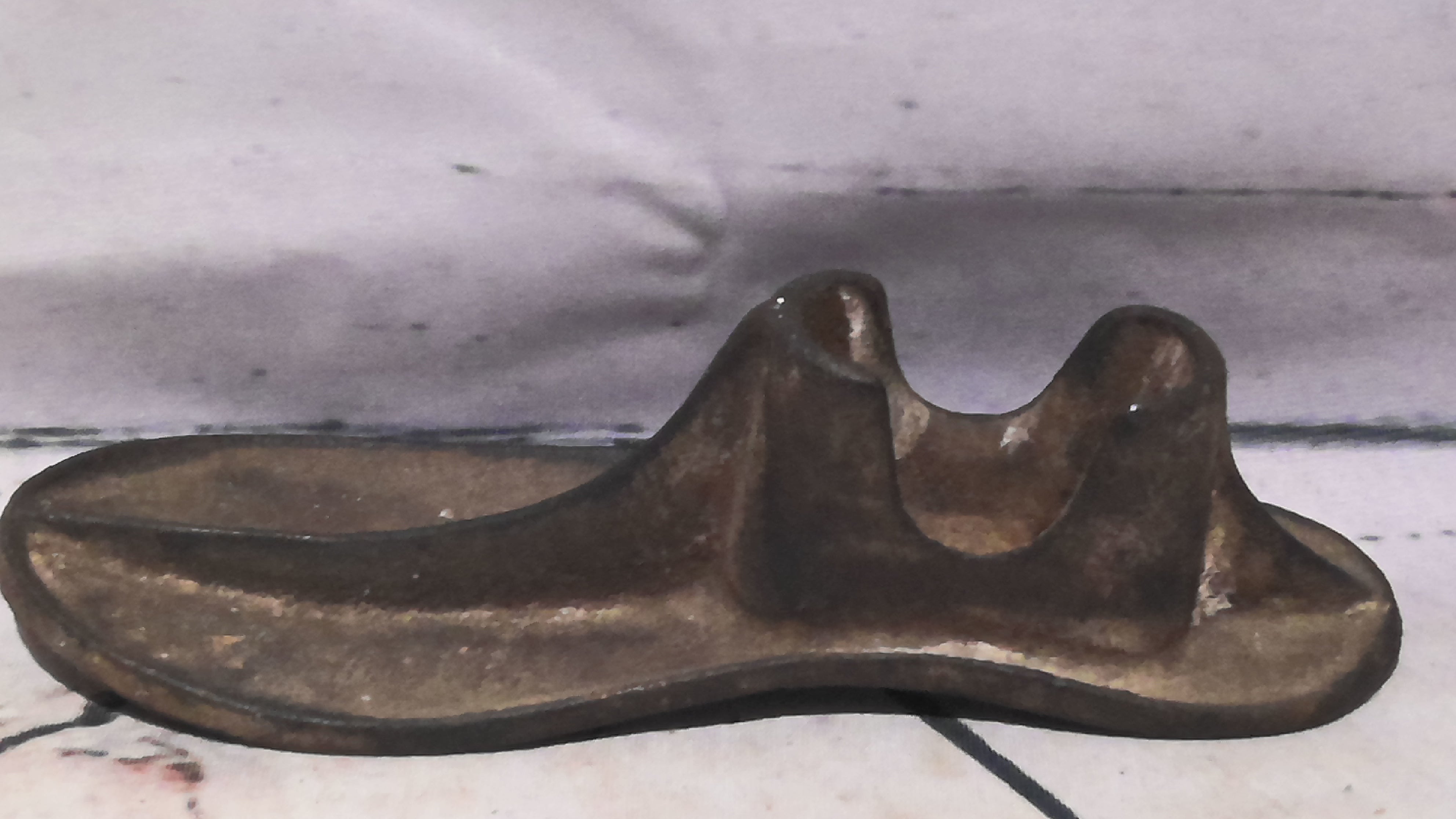 Cast iron shoe mold