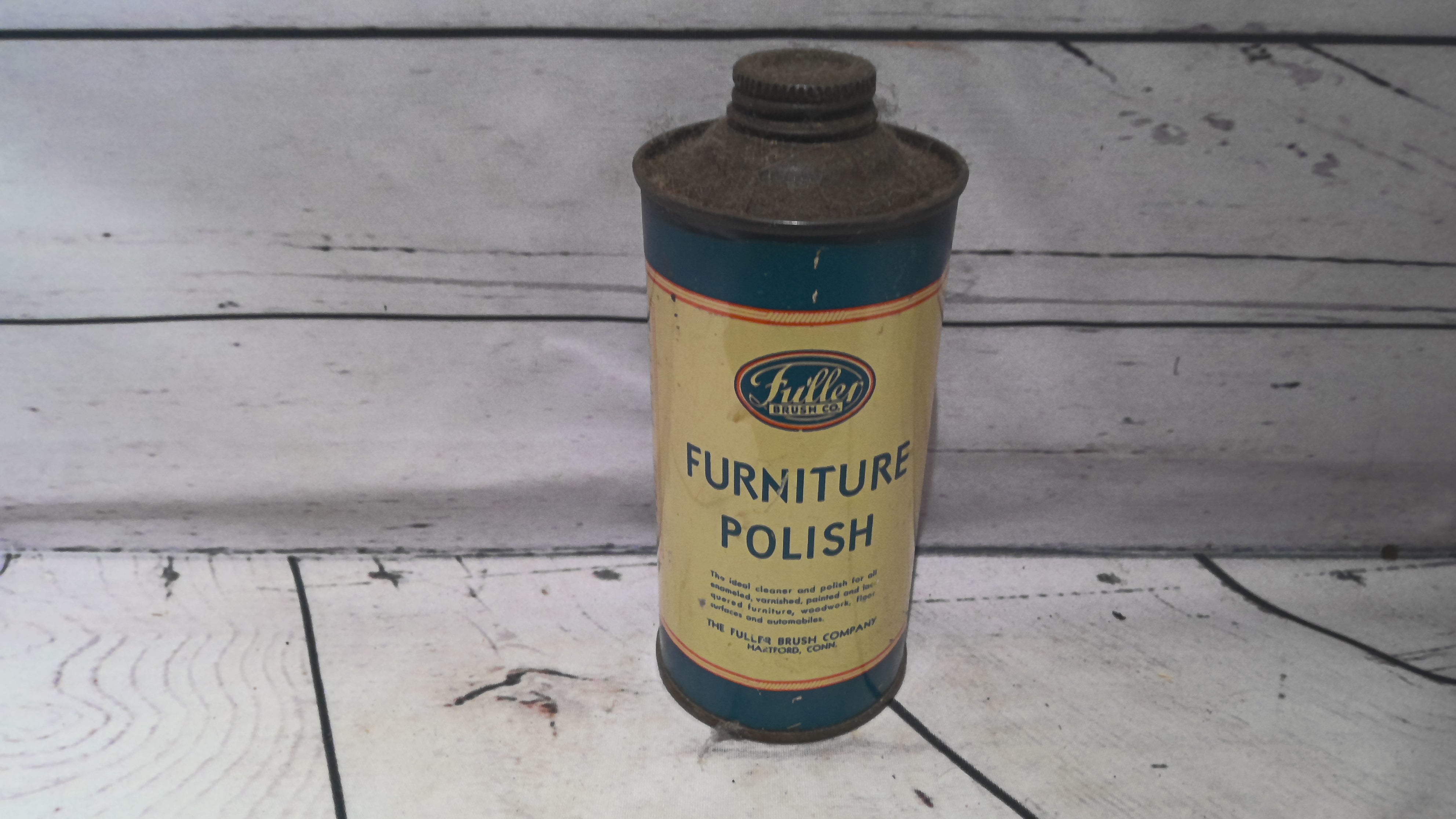 Antique furniture Polish can