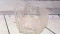 Crystal glass candy dish