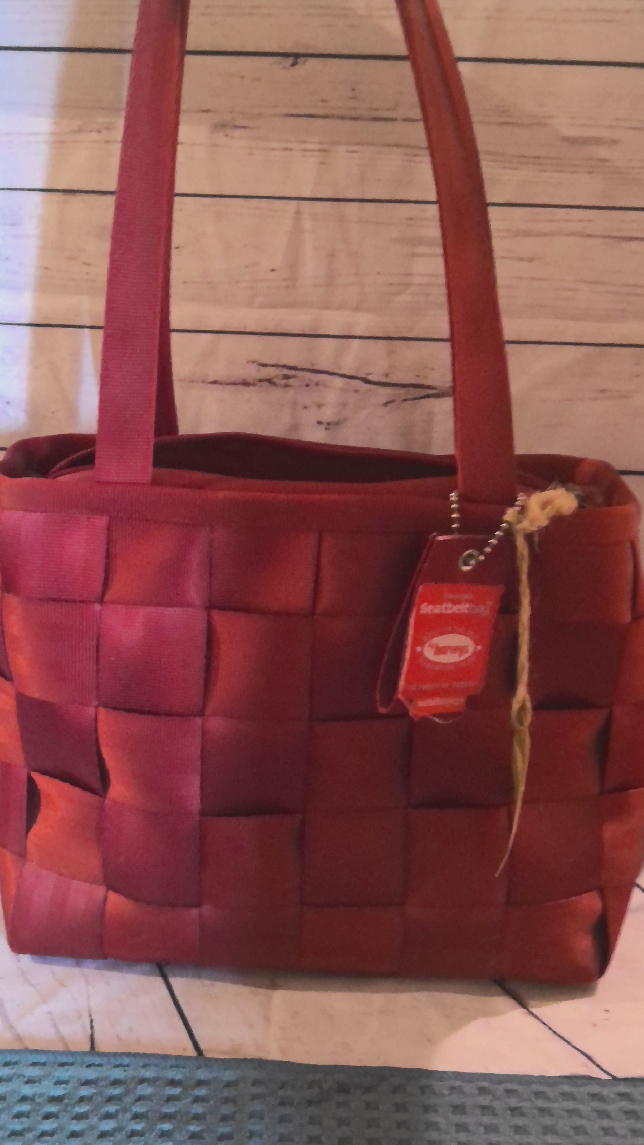 Brand new seat belt purse