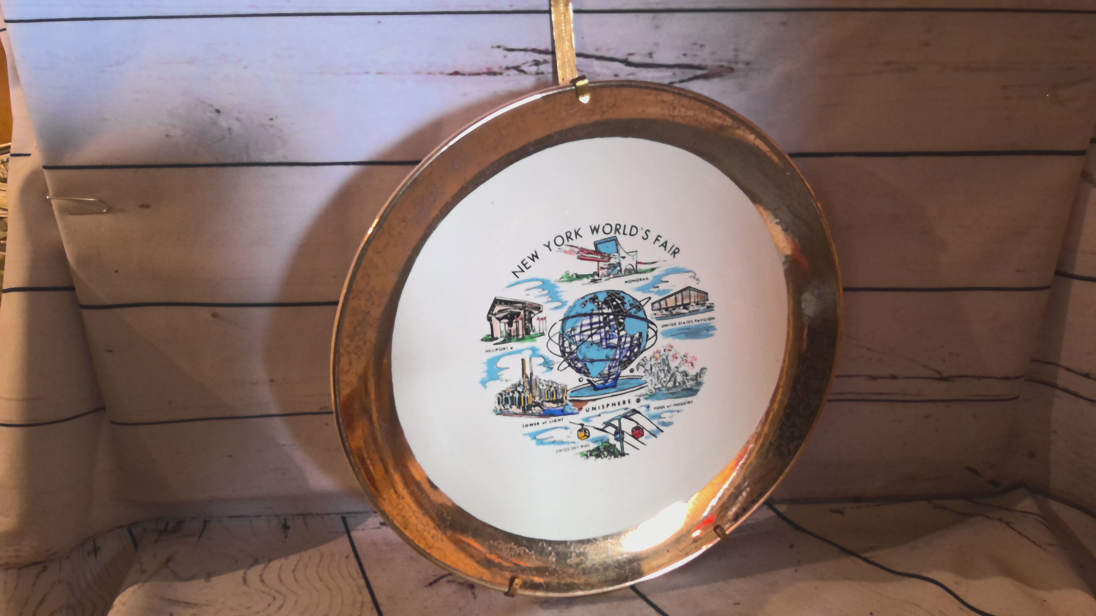 1961 N.Y.W.F plate