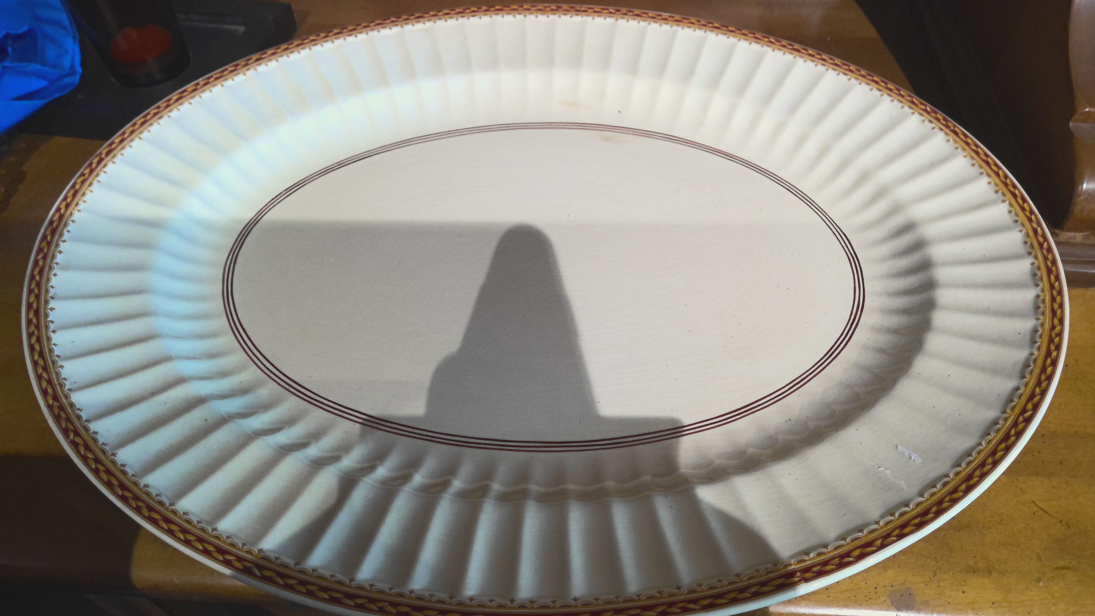Crown ducal large platter