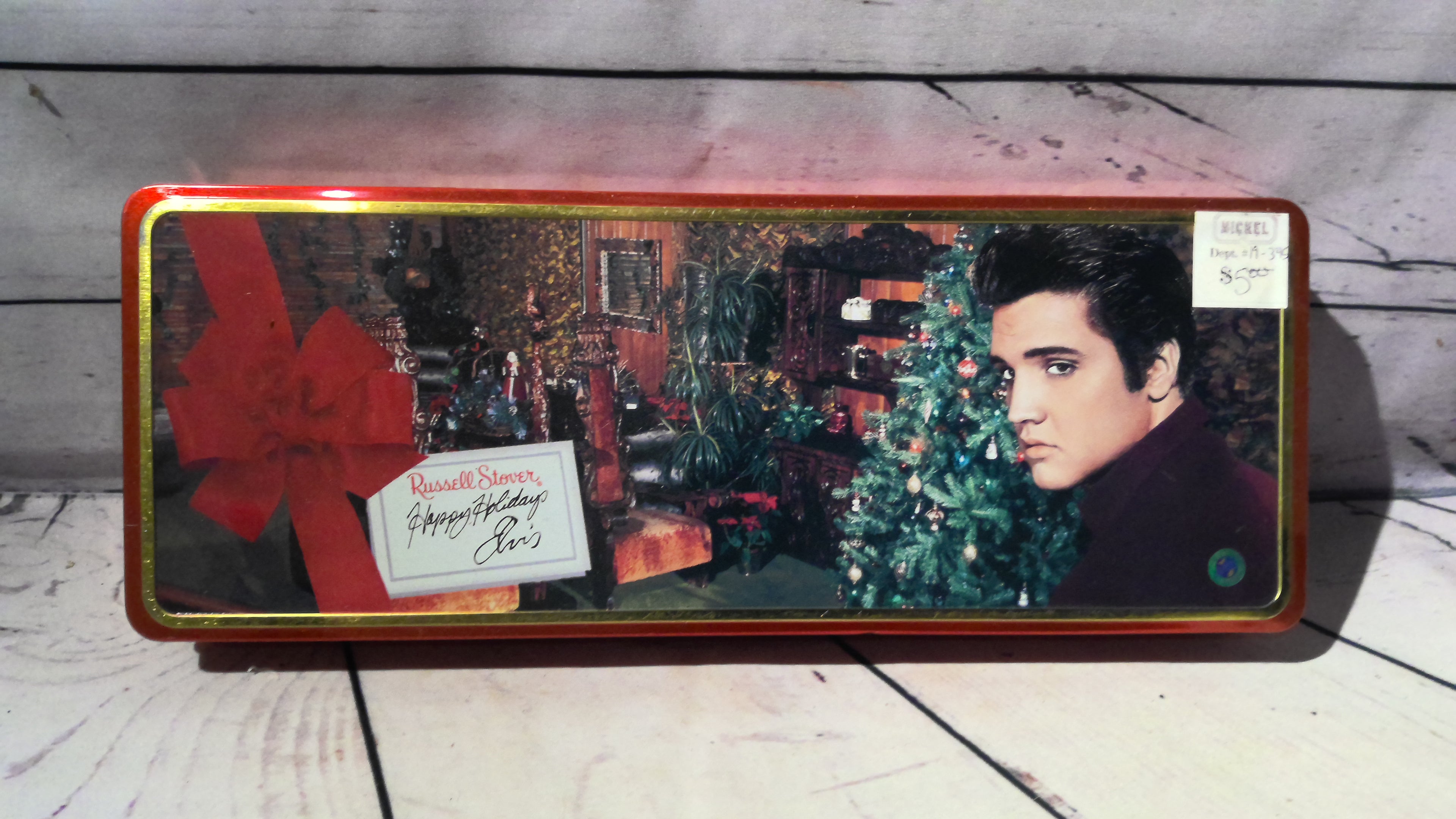 Elvis chocolate box