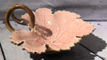 Decorative pink leaf