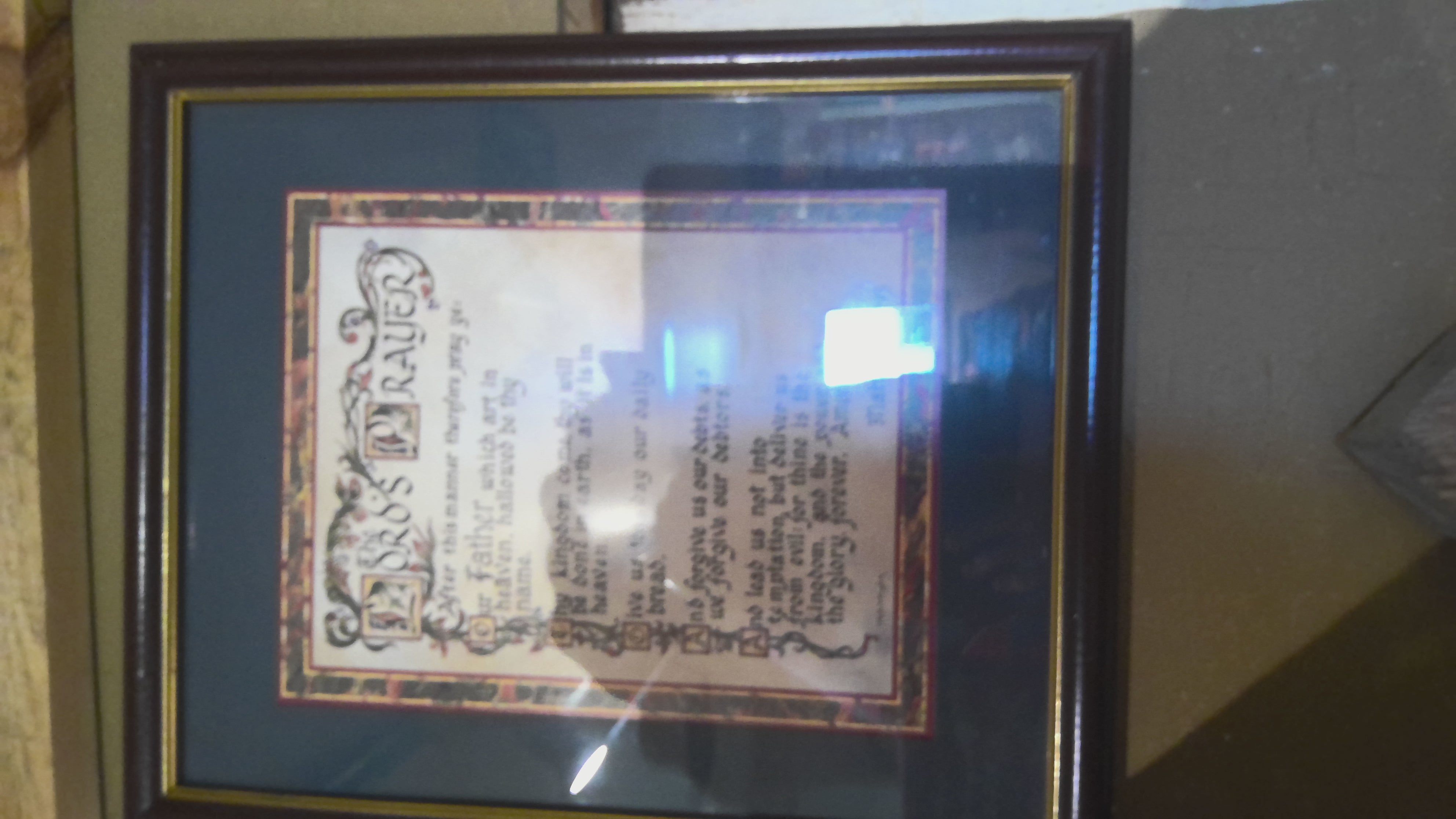 The Lord's prayer picture