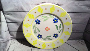 Spring flower plates