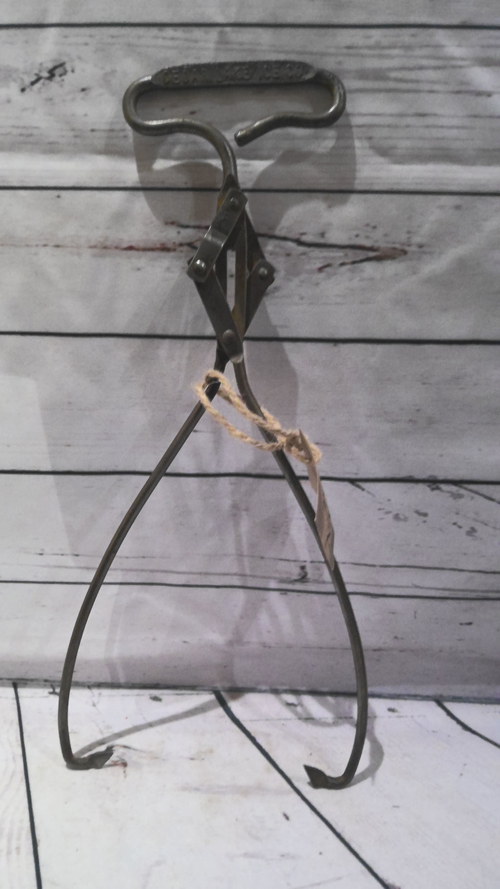vintage ceader ice hook