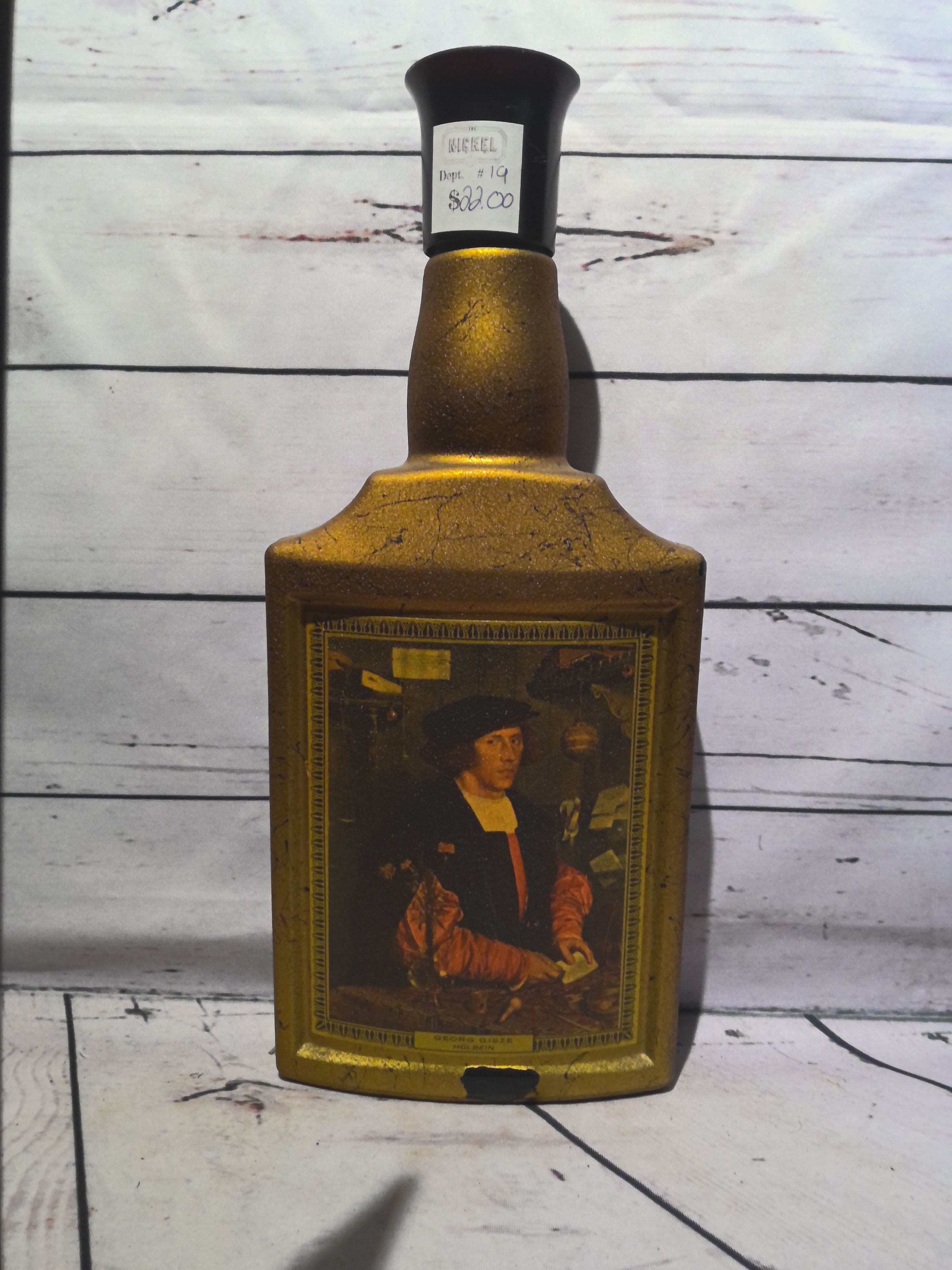 Beams choice whiskey bottle