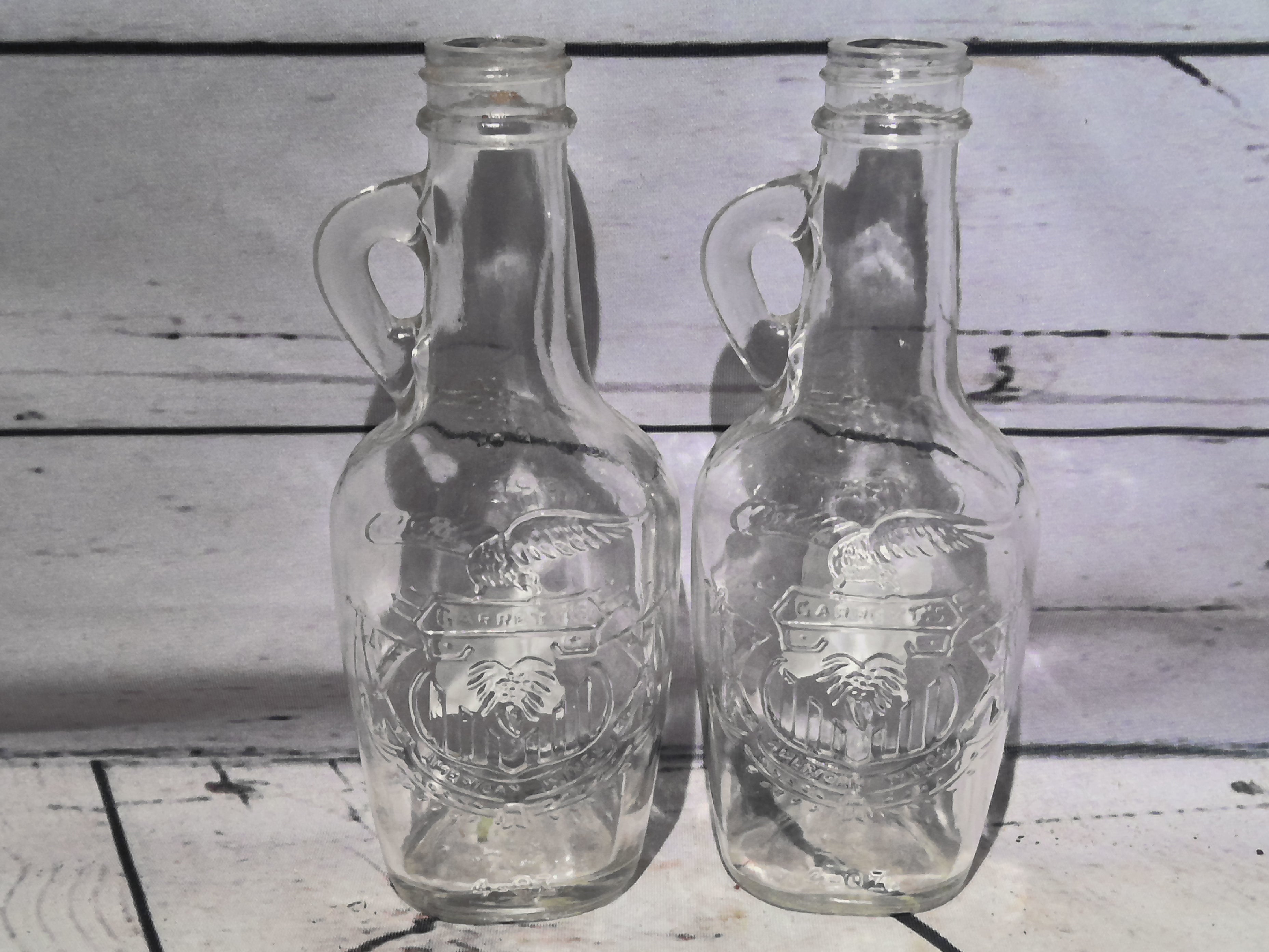 Garrets wine bottles 4oz
