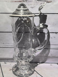Large glass stein