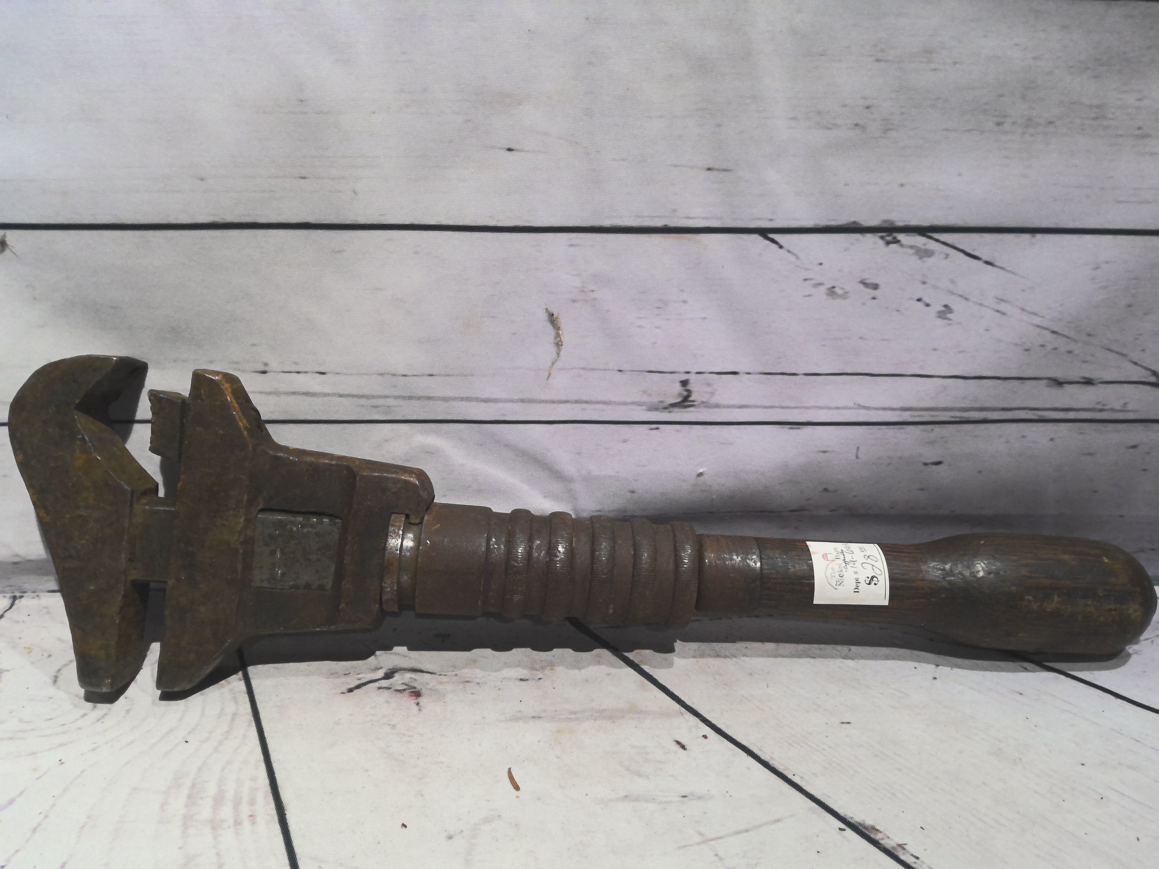 old pipe wrench