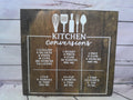 Kitchen Conversation, Sign