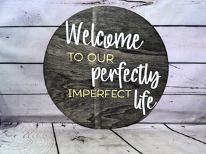 Round Decor Signs