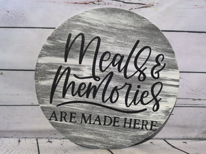 Round Decor Signs