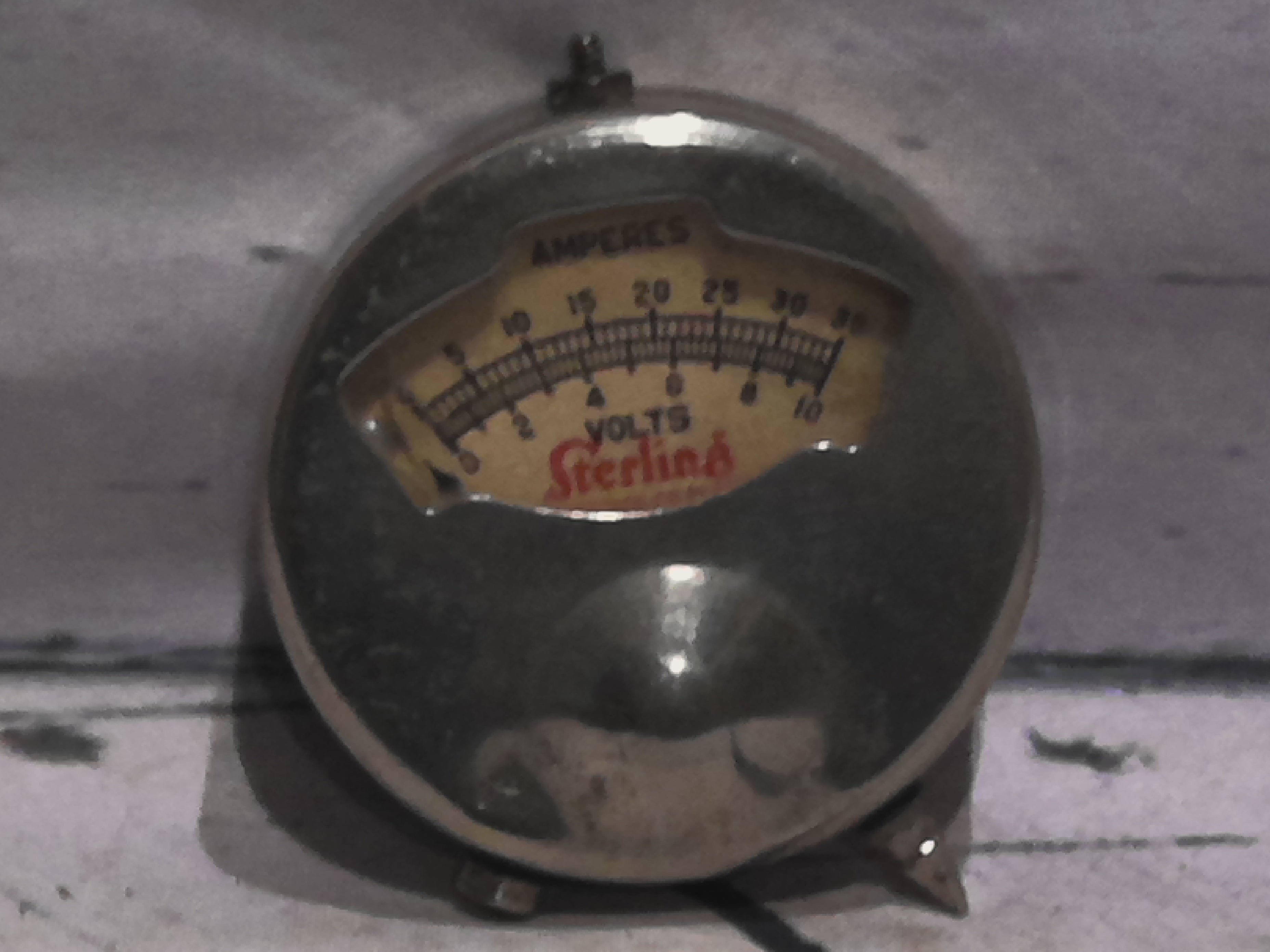 Sterling, Amperes/Volts tester