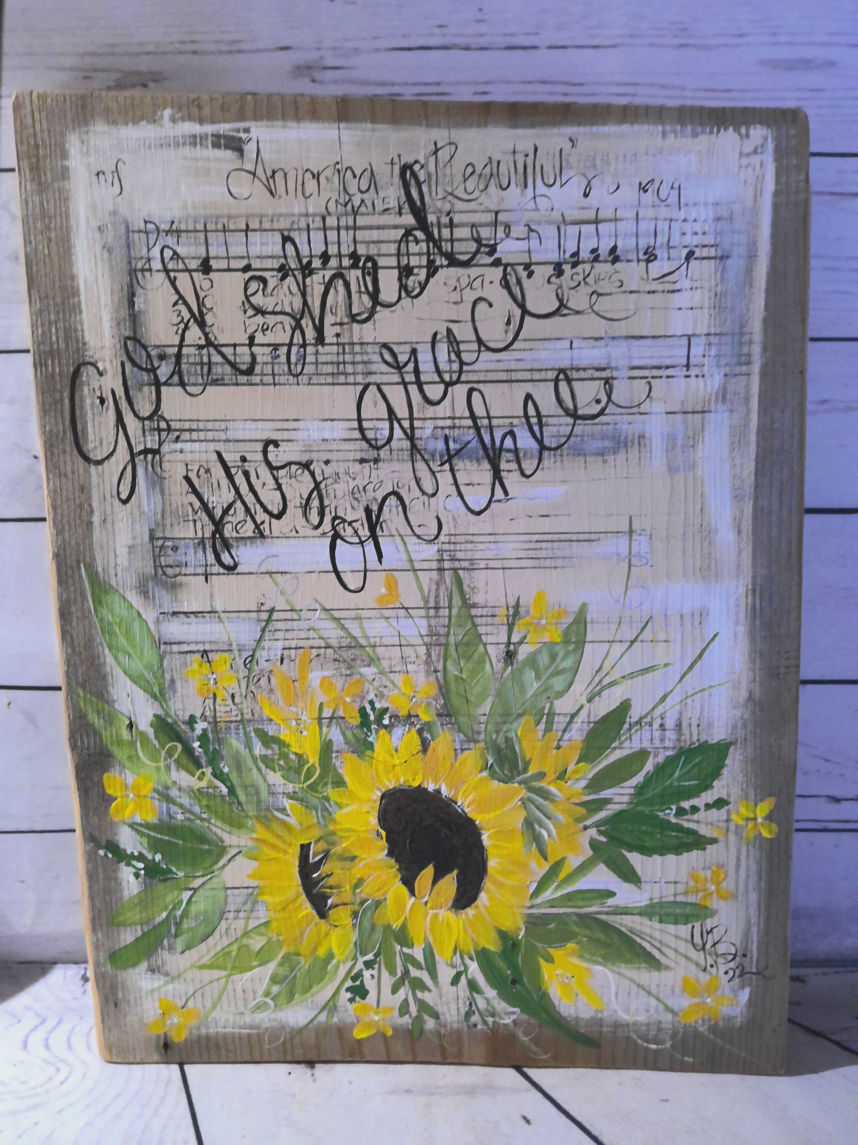 God Shed His Grace 11x15