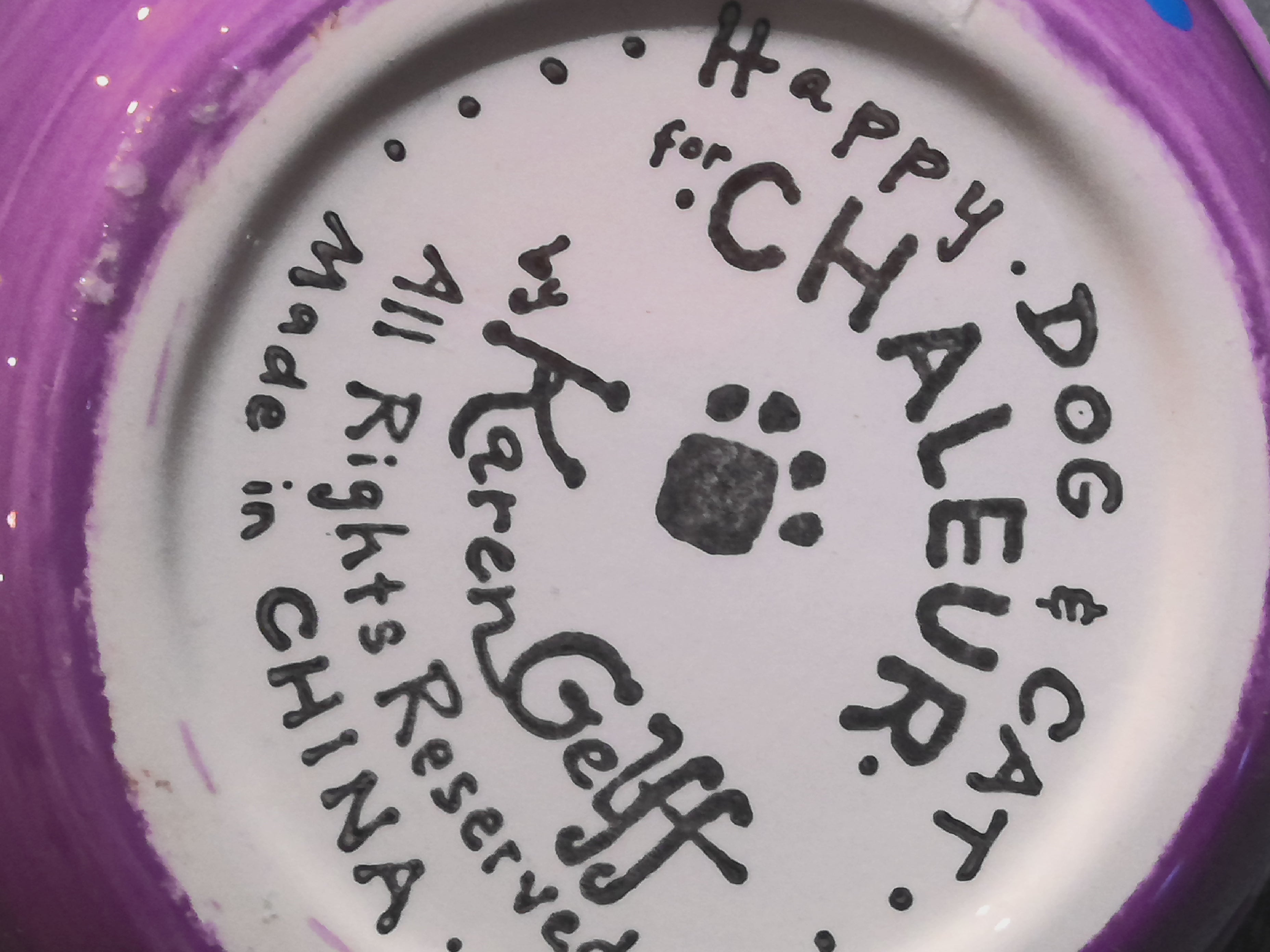 Happy dog and cat for Chaleur Tea Pot