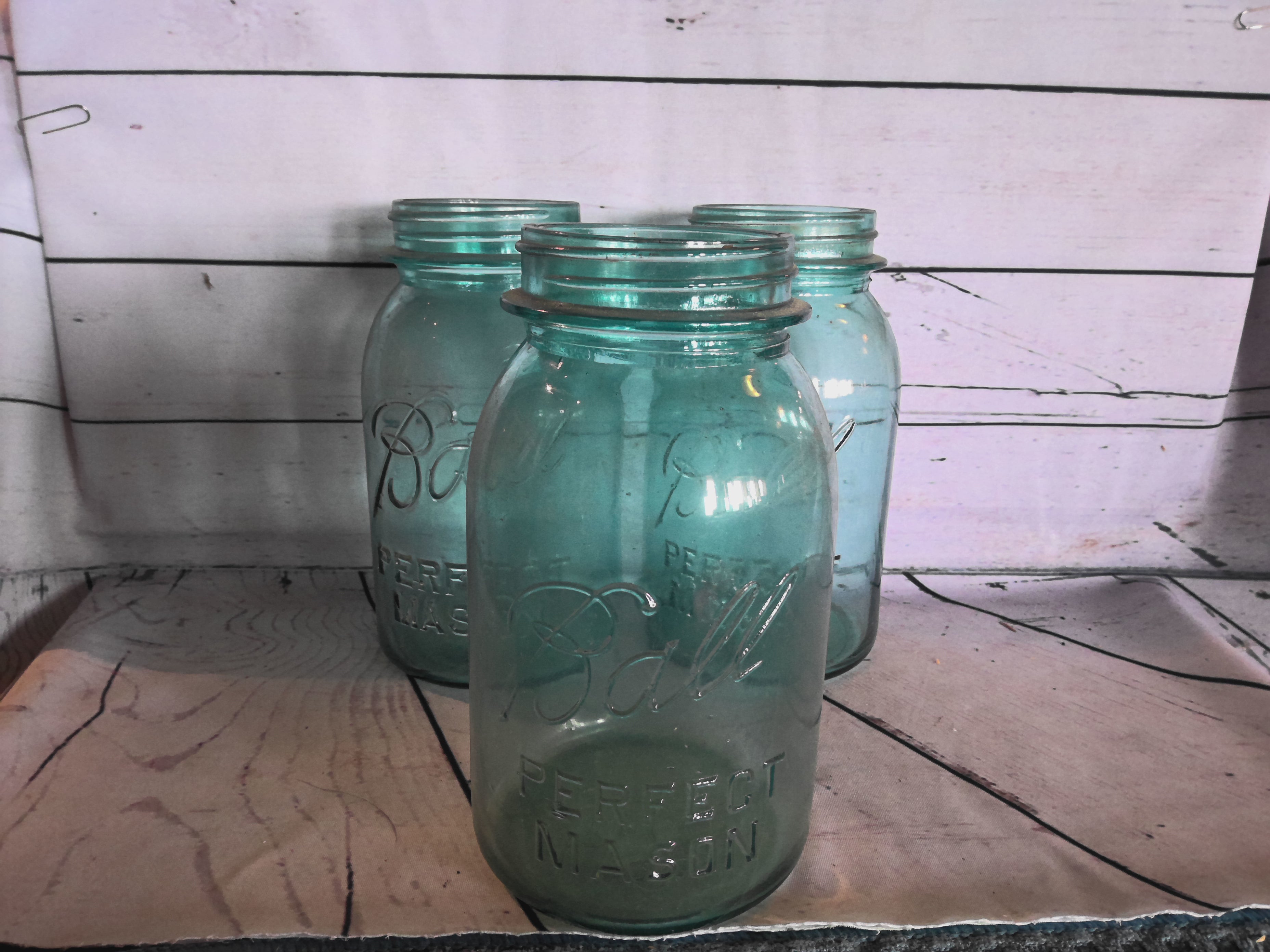 Blue Ball Jars