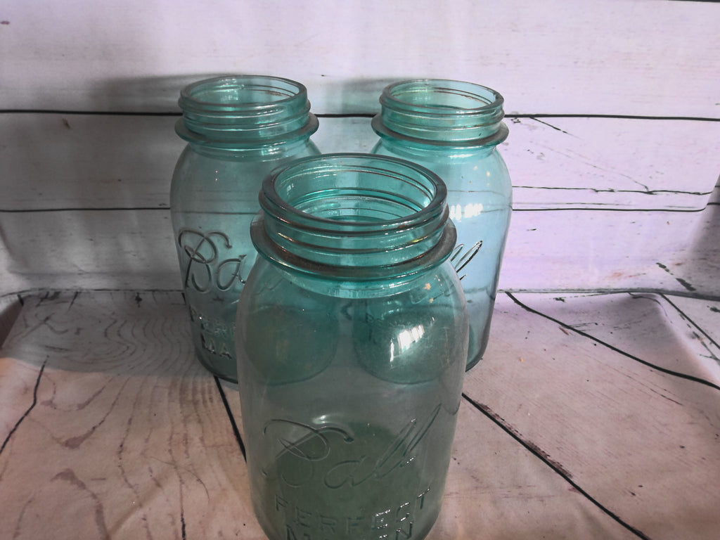Blue Ball Jars
