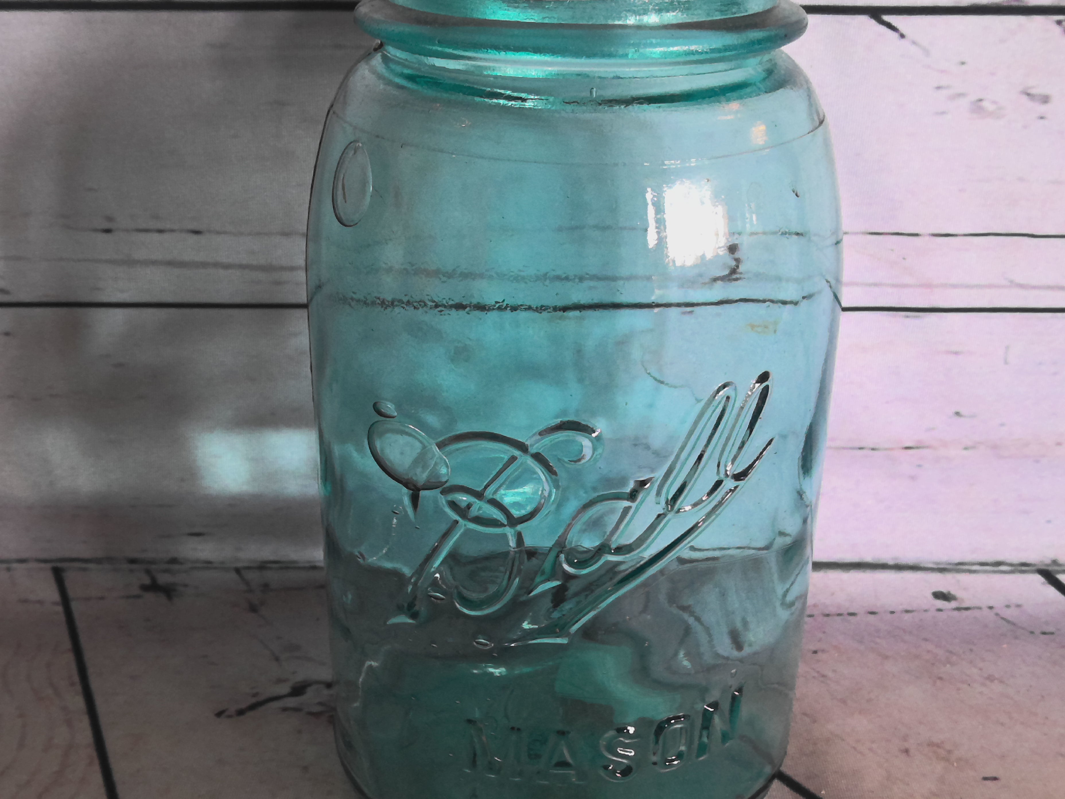 Blue Ball Jar