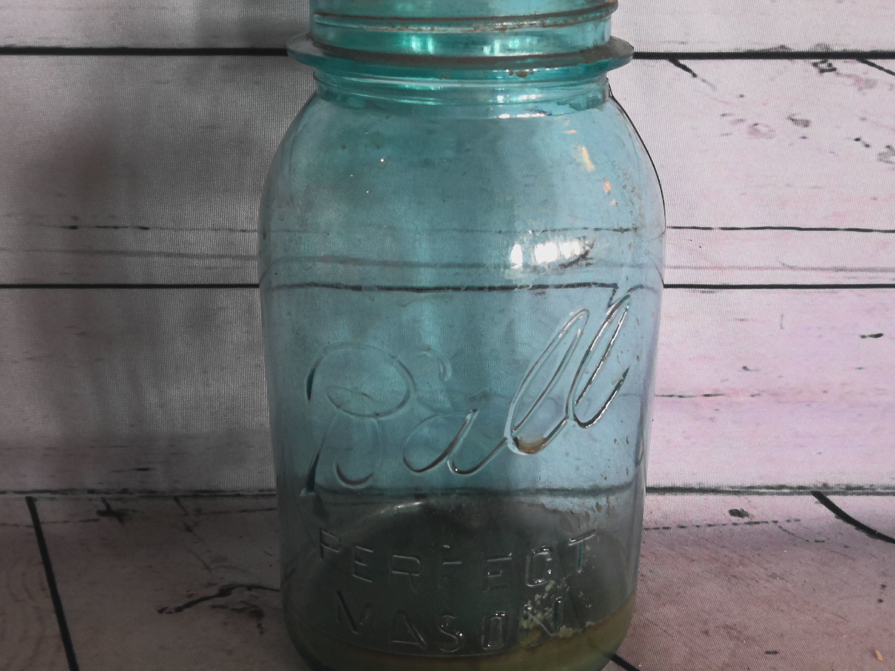 Blue Ball Jar