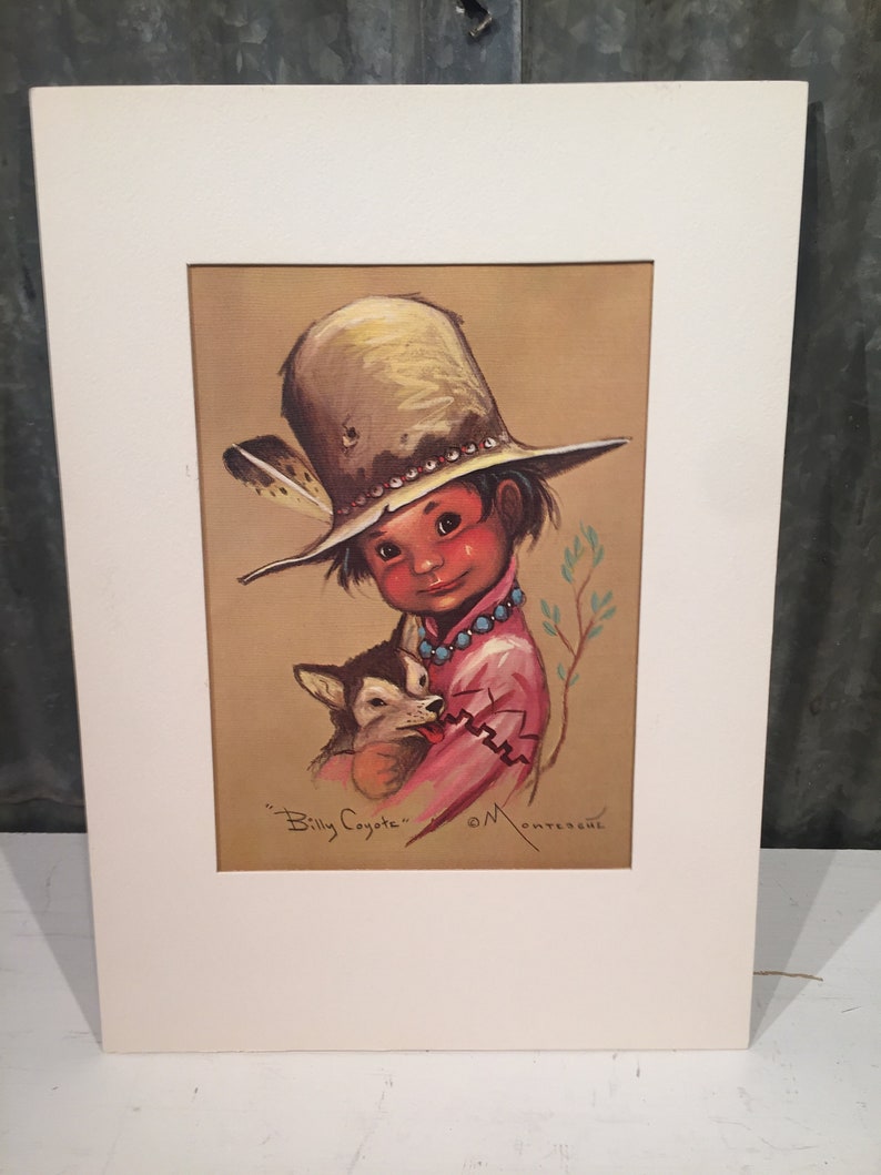 "Billy Cyote" Native Painting