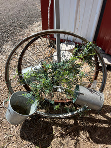 Bike rim decor