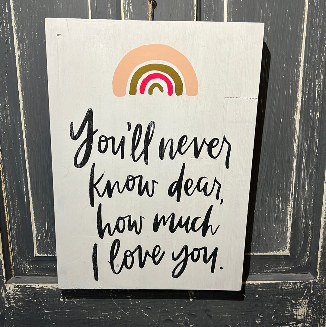 Handmade Wood Sign