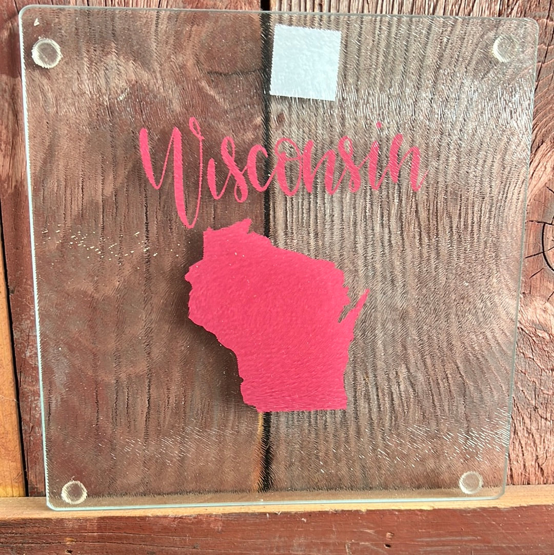 Glass Plate Coasters