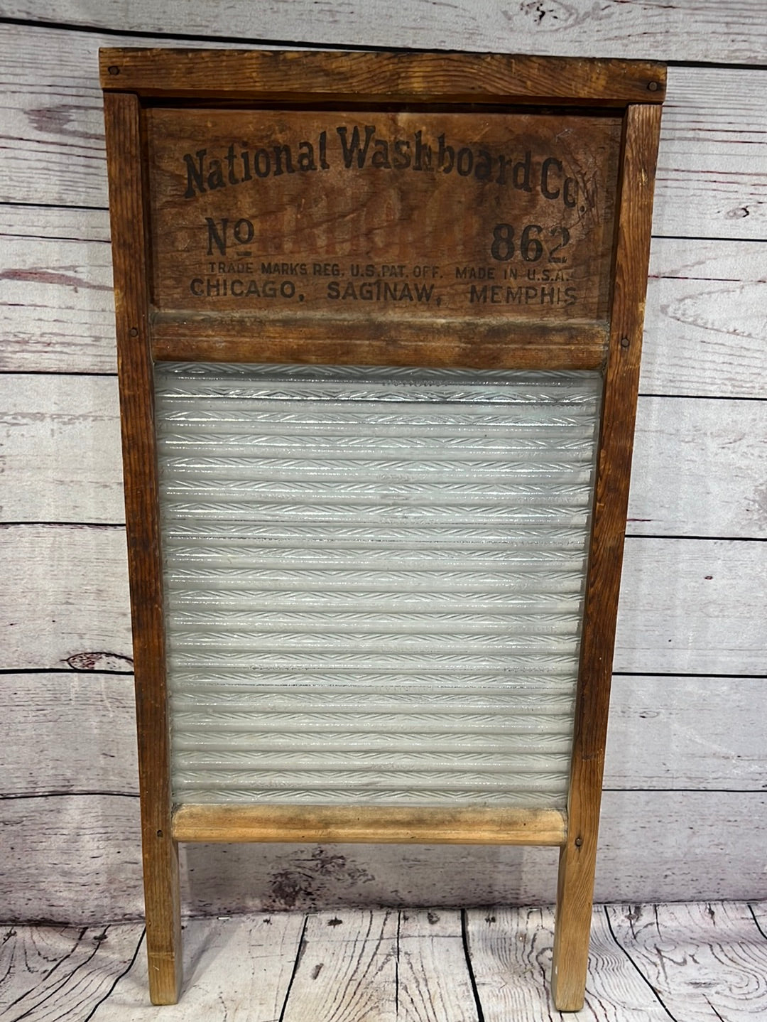 National Glass Washboard