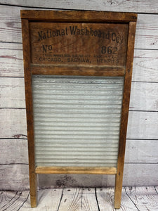 National Glass Washboard