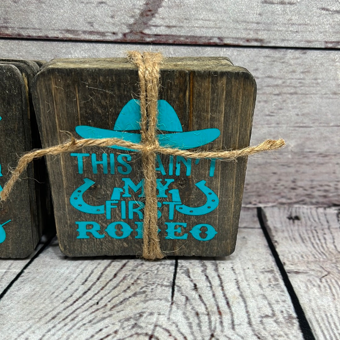 Homemade coasters