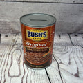 Bushes beans coin jar
