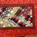 28.5" x 15.5" Moose/bear table runner